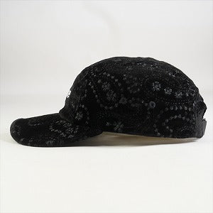 SUPREME シュプリーム 23AW Velvet Paisley Camp Cap Black キャンプキャップ 黒 Size 【フリー】 【新古品・未使用品】 20817283