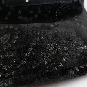 SUPREME シュプリーム 23AW Velvet Paisley Camp Cap Black キャンプキャップ 黒 Size 【フリー】 【新古品・未使用品】 20817283