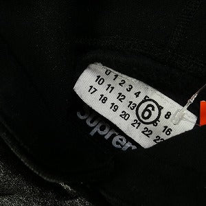 SUPREME シュプリーム ×MM6 Maison Margiela 24SS Foil Box Logo Hooded Sweatshirt Black パーカー 黒 Size 【L】 【新古品・未使用品】 20817296