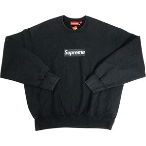 SUPREME シュプリーム 25SS Washed Box Logo Crewneck Black クルーネックスウェット 黒 Size 【XXL】 【新古品・未使用品】 20817327