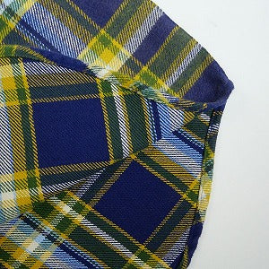 SUPREME シュプリーム 25SS Old English Plaid Flannel Shirt Navy 長袖シャツ 紺 Size 【M】 【新古品・未使用品】 20817328