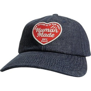 HUMAN MADE ヒューマンメイド 25SS 6PANEL DENIM CAP HM29GD049 ハートキャップ インディゴ Size 【フリー】 【新古品・未使用品】 20817384