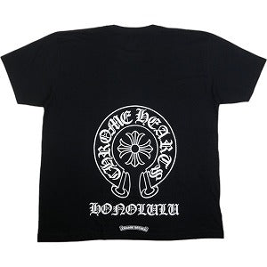 CHROME HEARTS クロム・ハーツ HONOLULU EXCLUSIVE T-Shirt Black ホノルル限定 ホースシューTシャツ 黒 Size 【L】 【新古品・未使用品】 20817389