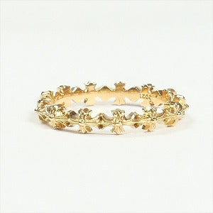 CHROME HEARTS クロム・ハーツ TINY E CH PLS BAND RING GOLD リング 金 Size 【17号】 【新古品・未使用品】 20817396