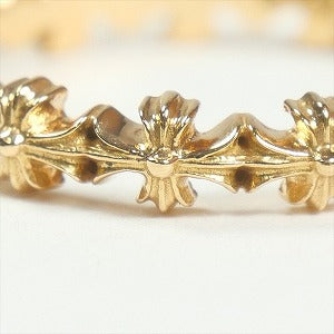 CHROME HEARTS クロム・ハーツ TINY E CH PLS BAND RING GOLD リング 金 Size 【17号】 【新古品・未使用品】 20817396
