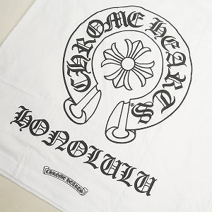 CHROME HEARTS クロム・ハーツ HONOLULU EXCLUSIVE T-Shirt White ホノルル限定 ホースシューTシャツ 白 Size 【L】 【新古品・未使用品】 20817399
