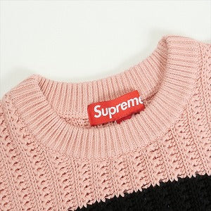 SUPREME シュプリーム 25SS Loose Gauge Stripe Small Box Sweater Pink セーター ピンク Size 【M】 【新古品・未使用品】 20817407
