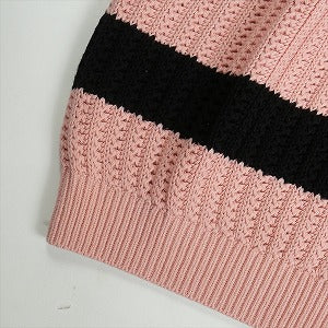 SUPREME シュプリーム 25SS Loose Gauge Stripe Small Box Sweater Pink セーター ピンク Size 【M】 【新古品・未使用品】 20817407