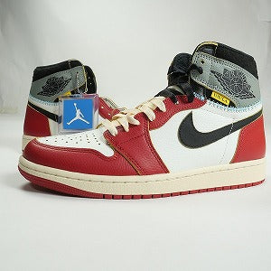 NIKE ナイキ ×UNION AIR JORDAN 1 RETRO HIGH OG SP HV8563-600 スニーカー 赤白 Size 【27.5cm】 【新古品・未使用品】 20817524