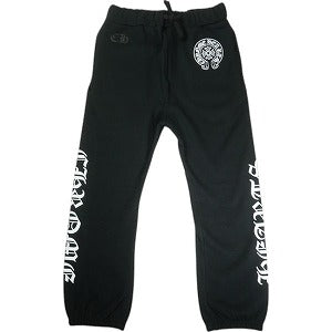CHROME HEARTS クロム・ハーツ SLIT PKT BND BTTM SWTPNT BLACK スウェットパンツ 黒 Size 【L】 【新古品・未使用品】 20817539