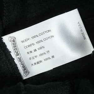 CHROME HEARTS クロム・ハーツ SLIT PKT BND BTTM SWTPNT BLACK スウェットパンツ 黒 Size 【L】 【新古品・未使用品】 20817539