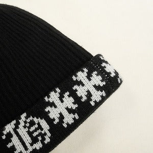 CHROME HEARTS クロム・ハーツ BIG DADDY CASHMERE BEANIE BLACK ビーニー 黒 Size 【フリー】 【新古品・未使用品】 20817646