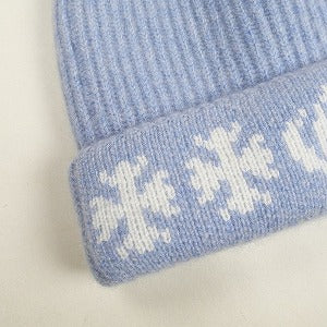 CHROME HEARTS クロム・ハーツ BIG DADDY CASHMERE BEANIE LIGHT BLUE ビーニー 水色 Size 【フリー】 【新古品・未使用品】 20817647