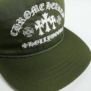 CHROME HEARTS クロム・ハーツ GAS STATION 5 PANNEL CAP KAHAKI キャップ カーキ Size 【フリー】 【新古品・未使用品】 20817650