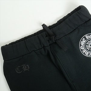CHROME HEARTS クロム・ハーツ SLIT PKT BND BTTM SWTPNT BLACK スウェットパンツ 黒 Size 【XL】 【新古品・未使用品】 20817651