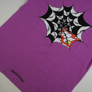 CHROME HEARTS クロム・ハーツ MATTY BOY PPO SPIDER WEB T-SHIRT PURPLE Tシャツ 紫 Size 【M】 【新古品・未使用品】 20817656