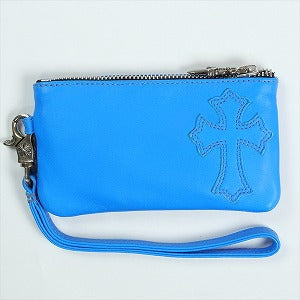 CHROME HEARTS クロム・ハーツ ZPR CHG WRISTLET SML BLUE レザーポーチ 青 Size 【フリー】 【新古品・未使用品】 20817679
