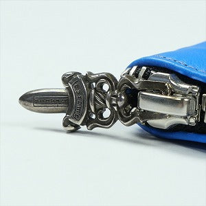 CHROME HEARTS クロム・ハーツ ZPR CHG WRISTLET SML BLUE レザーポーチ 青 Size 【フリー】 【新古品・未使用品】 20817679