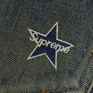 SUPREME シュプリーム 25SS Distressed Loose Fit Selvedge Jean Washed Indigo デニムパンツ インディゴ Size 【W36】 【新古品・未使用品】 20817698
