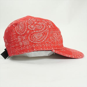 SUPREME シュプリーム 25SS Bandana Jacquard Denim Camp Cap Red キャンプキャップ 赤 Size 【フリー】 【新古品・未使用品】 20817718