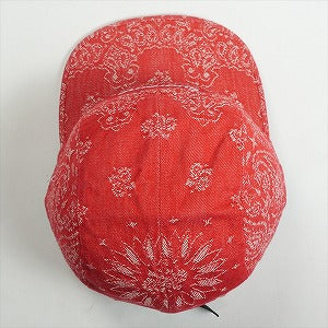 SUPREME シュプリーム 25SS Bandana Jacquard Denim Camp Cap Red キャンプキャップ 赤 Size 【フリー】 【新古品・未使用品】 20817718