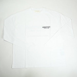 Fear of God フィアーオブゴッド ESSENTIALS Classic Long Sleeve Tee Bright White ロンT 白 Size 【XL】 【新古品・未使用品】 20817759