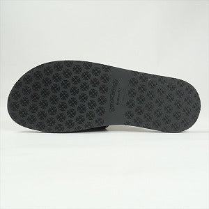 CHROME HEARTS クロム・ハーツ CH PLUS PTCH SLIDE SHOE BLACK/PINK LEATHER サンダル 黒 Size 【41】 【中古品-ほぼ新品】 20817776