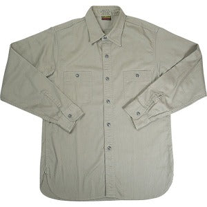 At Last ＆ Co アットラスト/BUTCHER PRODUCTS ブッチャープロダクツ WORK SHIRT 長袖シャツ 灰 Size 【15.5】 【中古品-非常に良い】 20817777
