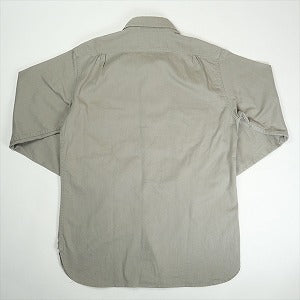 At Last ＆ Co アットラスト/BUTCHER PRODUCTS ブッチャープロダクツ WORK SHIRT 長袖シャツ 灰 Size 【15.5】 【中古品-非常に良い】 20817777