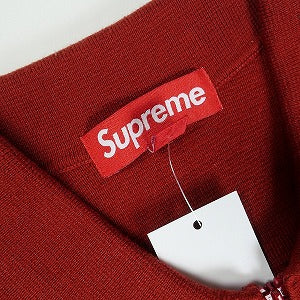 SUPREME シュプリーム 25SS Crochet Zip Up Cardigan Dark Red カーディガン 赤 Size 【M】 【新古品・未使用品】 20817821