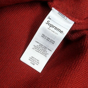 SUPREME シュプリーム 25SS Crochet Zip Up Cardigan Dark Red カーディガン 赤 Size 【M】 【新古品・未使用品】 20817821
