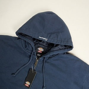 SUPREME シュプリーム ×Dickies 24AW Quilted Lined Zip Up Hooded Sweatshirt Navy ジップパーカー 紺 Size 【XL】 【中古品-ほぼ新品】 20817830