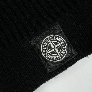 SUPREME シュプリーム ×Stone Island 24AW Glow Knit Balaclava Black バラクラバ 黒 Size 【フリー】 【中古品-ほぼ新品】 20817836