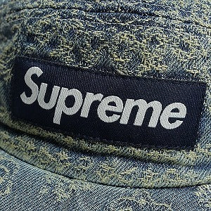 SUPREME シュプリーム 25SS Bandana Jacquard Denim Camp Cap Blue キャンプキャップ 青 Size 【フリー】 【新古品・未使用品】 20817889