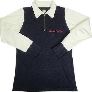 At Last ＆ Co アットラスト/BUTCHER PRODUCTS ブッチャープロダクツ Athletic Jersey ロンT 紺白 Size 【フリー】 【中古品-良い】 20817906