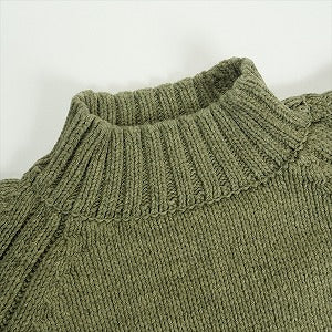 TENDERLOIN テンダーロイン MOCK NECK COTTON KNIT ニット オリーブ Size 【L】 【中古品-非常に良い】 20817923
