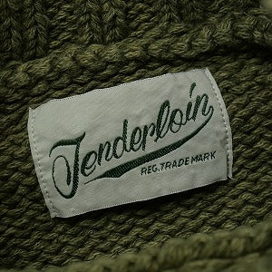 TENDERLOIN テンダーロイン MOCK NECK COTTON KNIT ニット オリーブ Size 【L】 【中古品-非常に良い】 20817923