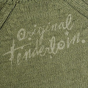 TENDERLOIN テンダーロイン MOCK NECK COTTON KNIT ニット オリーブ Size 【L】 【中古品-非常に良い】 20817923