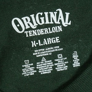 TENDERLOIN テンダーロイン LONG SLEEVE TEE 2A GREEN ロンT 緑 Size 【XL】 【新古品・未使用品】 20817925