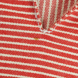 SUPREME シュプリーム 13SS Baja shirt プルオーバーストライプ柄長袖シャツ 赤 Size 【M】 【中古品-良い】 20817930