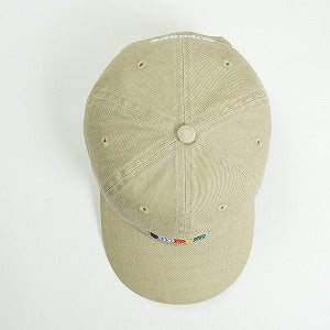 SUPREME シュプリーム 25SS Pigment Dye 6-Panel Tan キャップ タン Size 【フリー】 【新古品・未使用品】 20817977
