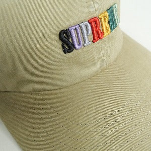 SUPREME シュプリーム 25SS Pigment Dye 6-Panel Tan キャップ タン Size 【フリー】 【新古品・未使用品】 20817977