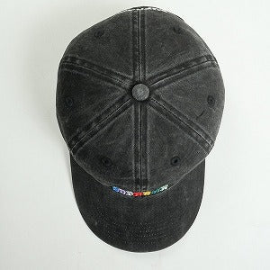 SUPREME シュプリーム 25SS Pigment Dye 6-Panel Black キャップ 黒 Size 【フリー】 【新古品・未使用品】 20817978