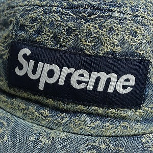 SUPREME シュプリーム 25SS Bandana Jacquard Denim Camp Cap Blue キャンプキャップ 青 Size 【フリー】 【新古品・未使用品】 20817984