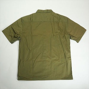 TENDERLOIN テンダーロイン T-WORK SHT S HERRINGBONE 半袖シャツ オリーブ Size 【M】 【中古品-非常に良い】 20817988