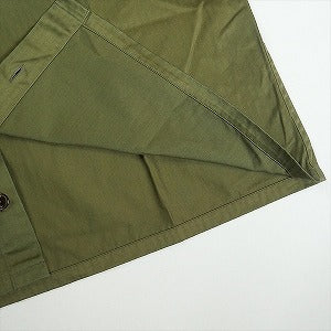 TENDERLOIN テンダーロイン T-WORK SHT S HERRINGBONE 半袖シャツ オリーブ Size 【M】 【中古品-非常に良い】 20817988