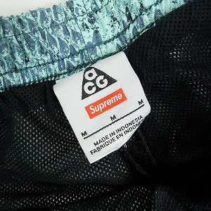 SUPREME シュプリーム ×NIKE 22AW ACG Nylon Trail Short Mint Snakeskin ショーツ ミント Size 【M】 【中古品-非常に良い】 20818019