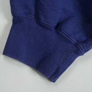 SUPREME シュプリーム 23AW Satin Applique Hooded Sweatshirt Washed Navy ボックスロゴパーカー 紺 Size 【L】 【中古品-良い】 20818083