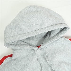 SUPREME シュプリーム 23AW Big Logo Jacquard Hooded Sweatshirt Heather Grey パーカー 灰 Size 【L】 【中古品-良い】 20818090