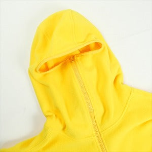 SUPREME シュプリーム 23AW Polartec Facemask Half Zip Hooded Sweatshirt Yellow ハーフジップパーカー 黄 Size 【L】 【中古品-良い】 20818091